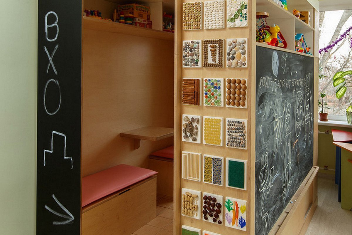 Теперь у детей есть свое "укромное местечко" для игр