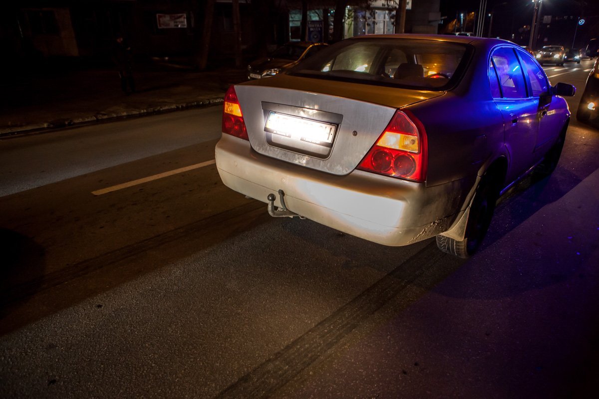 Водитель Chery не заметил пешехода, вследствие чего произошло столкновение