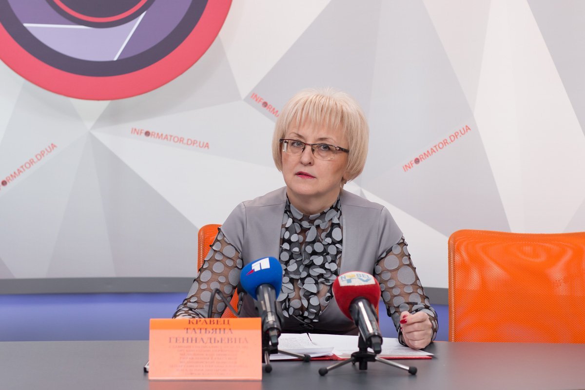 Главный терапевт Департамента здравоохранения Днепропетровского городского совета, Татьяна Кравец