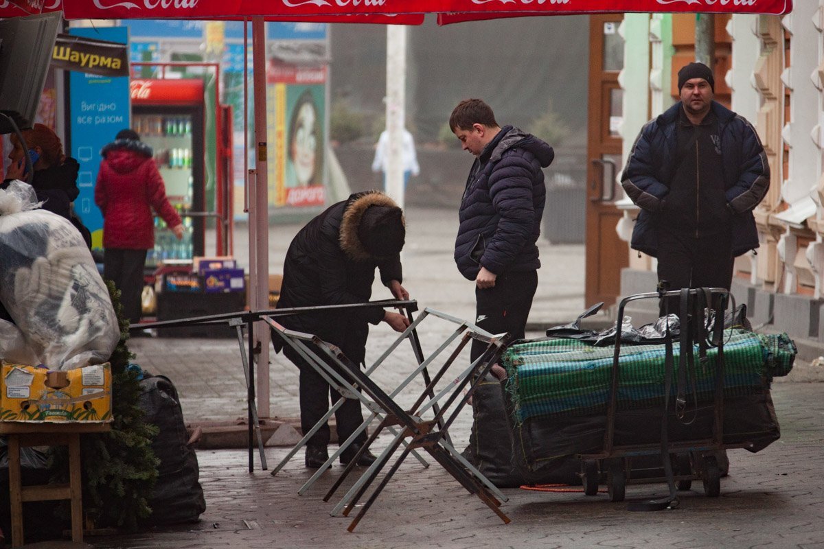 Трудолюбивые горожане