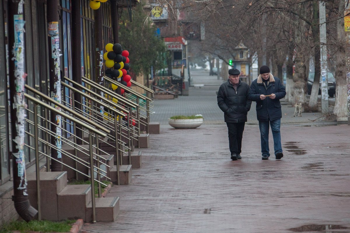 Мрачное и тихое утро