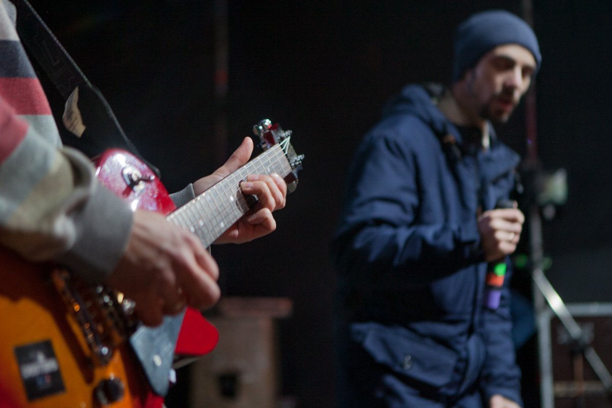 Ребята из рок-группы выкладывались на всю