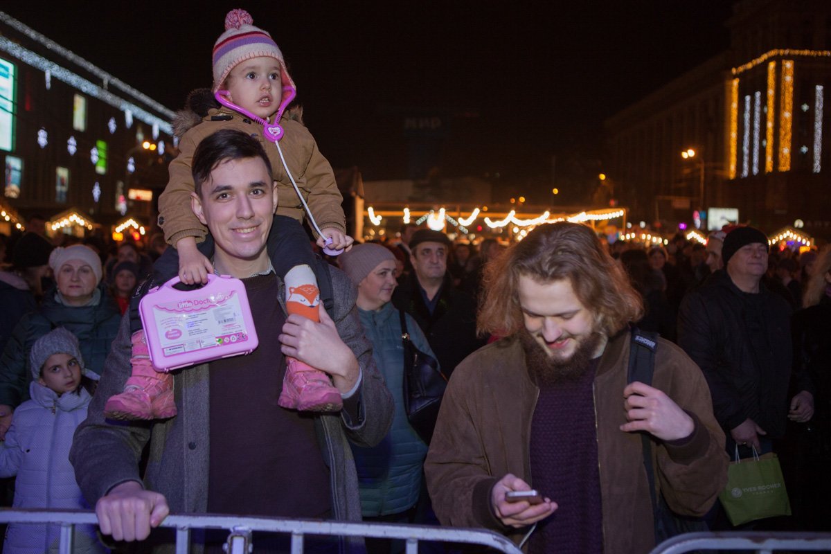 Концерт проходил на площади Героев Майдана