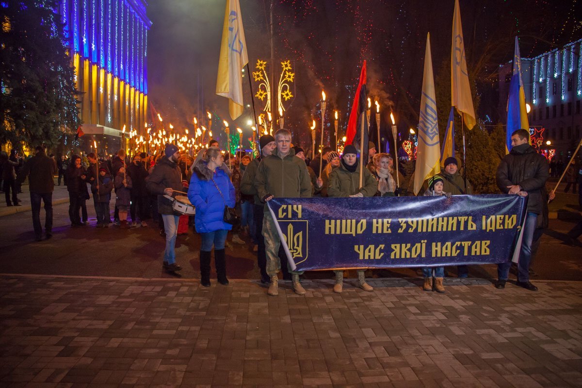 Шествие началось возле ОГА