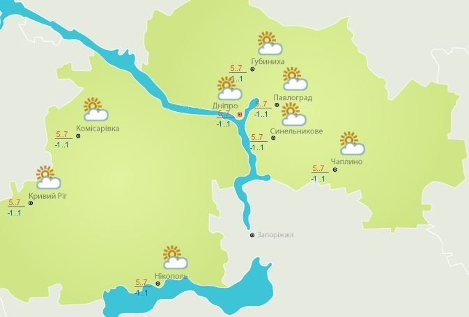 Погода на 6 января Погода на 6 января