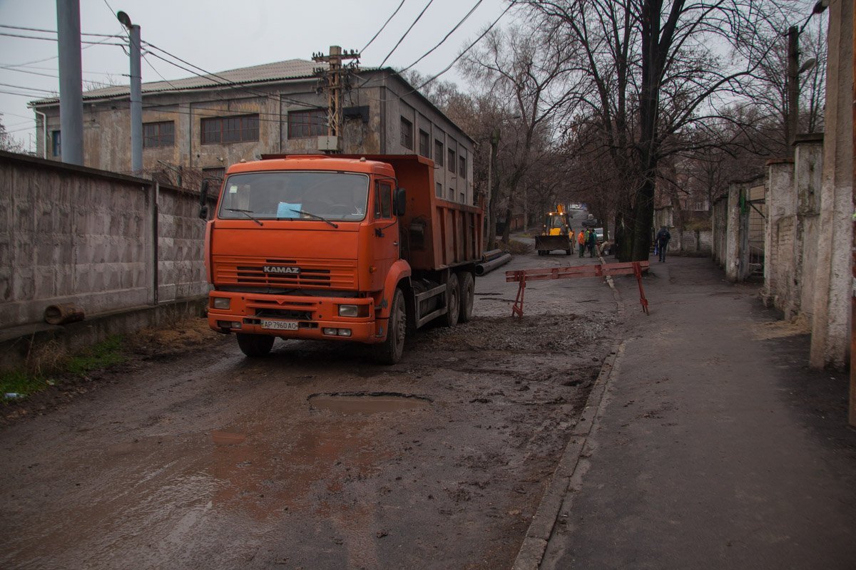 Улица Щербаня перекрыта до конца января Улица Щербаня перекрыта до конца января