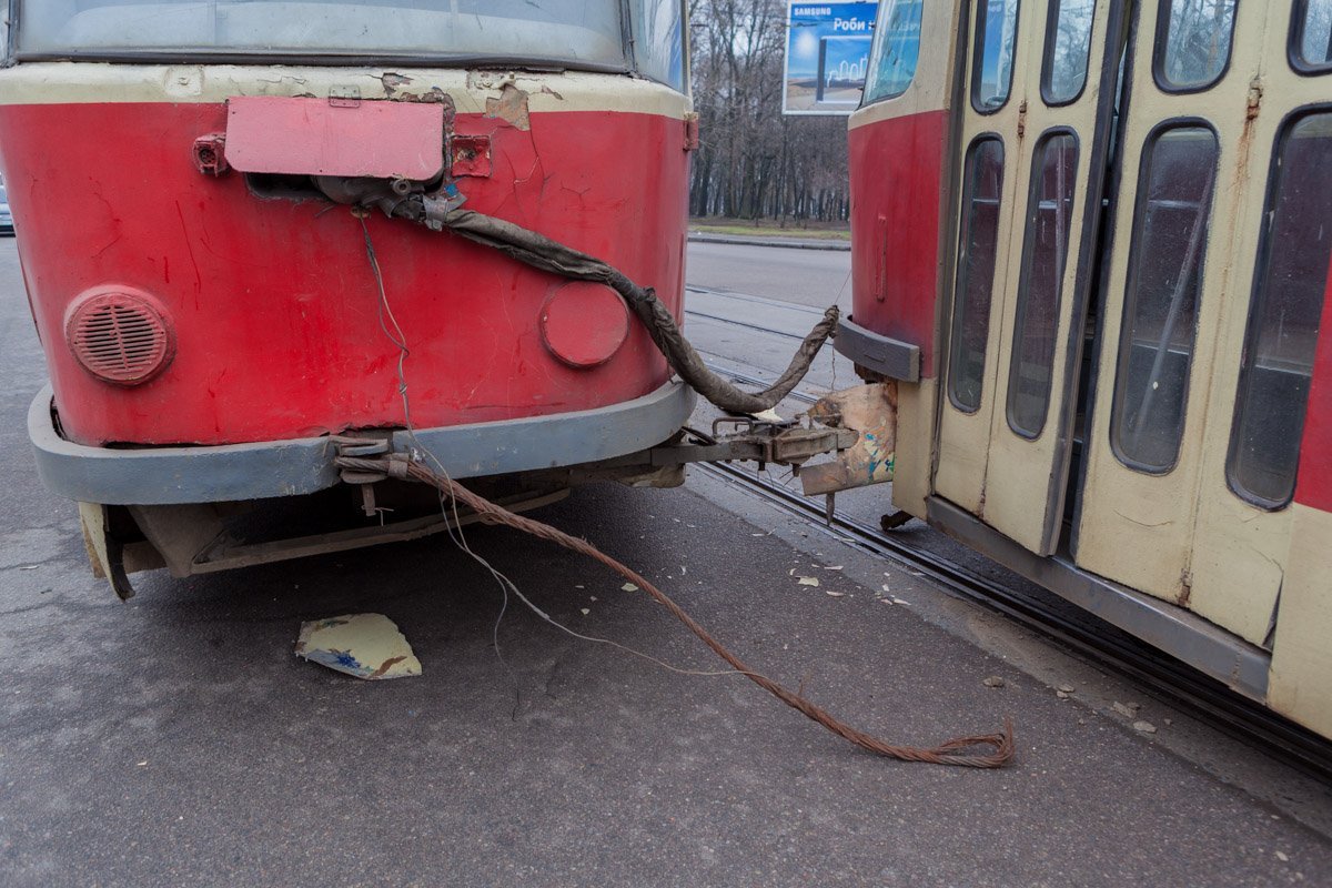 Вследствие инцидента оборван страховочный трос