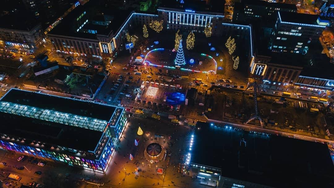 Днепр с высоты, фото: deniska_ua Днепр с высоты, фото: deniska_ua