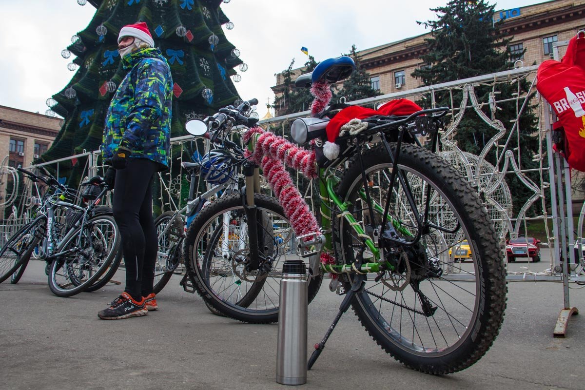 Украсили не только себя, но и свой транспорт