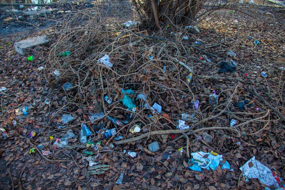 Кучи мусора там, где могли бы спокойно прогуливаться люди Кучи мусора там, где могли бы спокойно прогуливаться люди