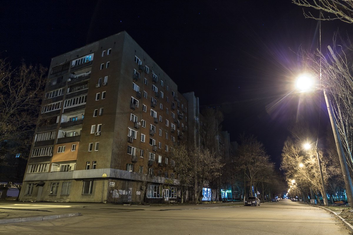 Жители района уснули после долгого дня Жители района уснули после долгого дня