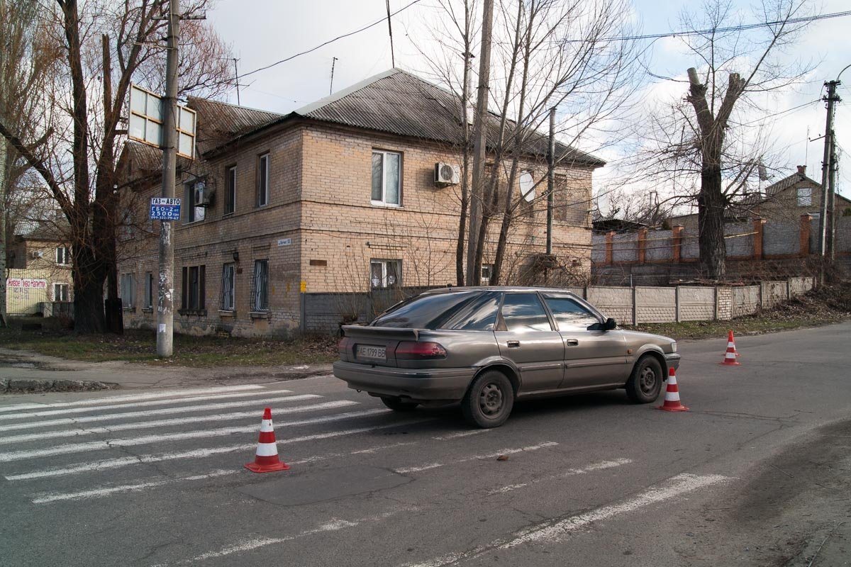 Девушку сбили на пешеходном переходе