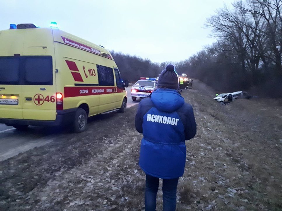 В России под Курском перевернулся автобус из Днепра: три человека погибли 5