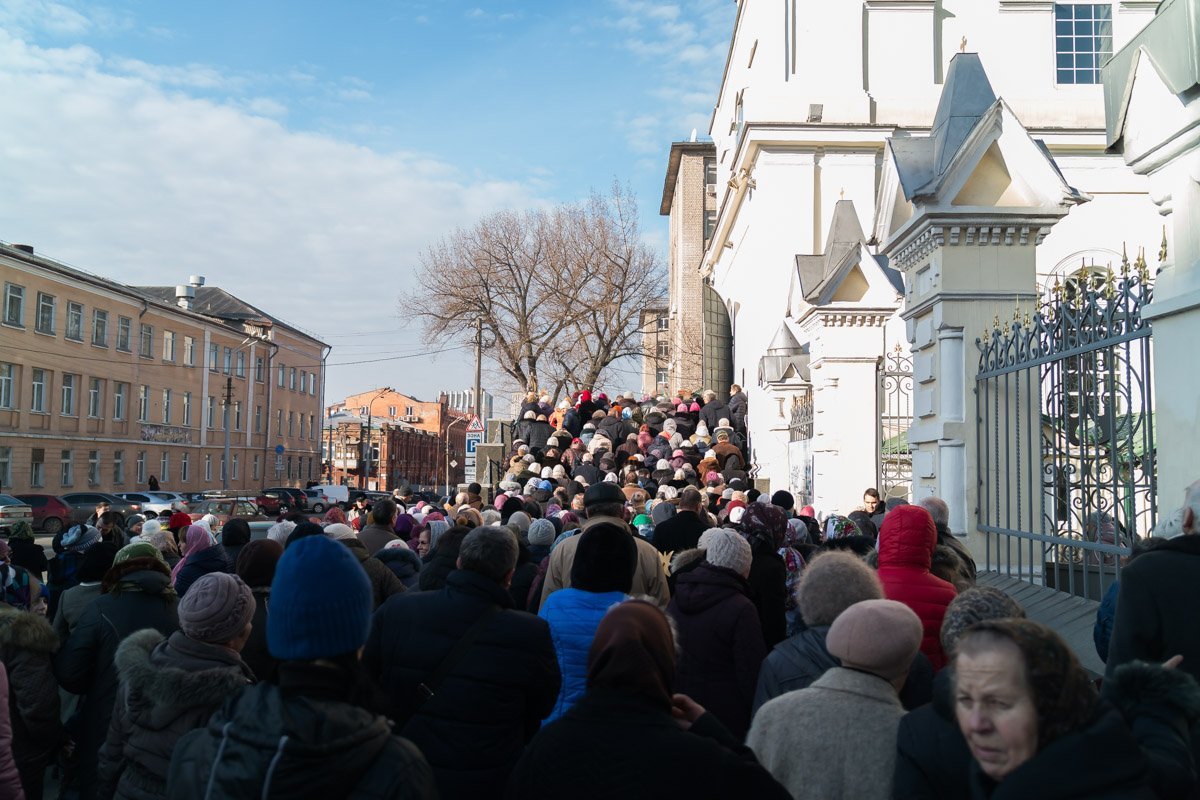 Крестный ход закончился у Свято-Троицкого собора