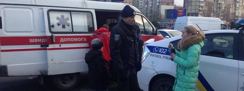 В Днепре девушка на Mercedes перепутала педали и сбила женщину на ...