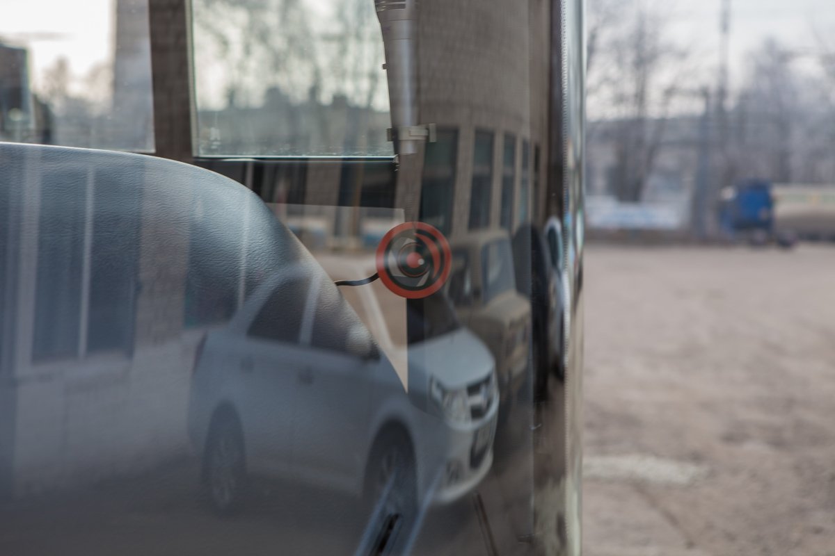 В новых троллейбусах уже появилась ароматизатор от Информатора