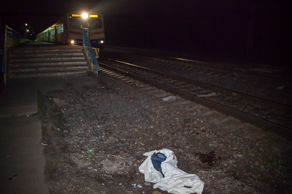 Инцидент произошел недалеко от остановочного пункта между улицами Григория Сковороды и Наклонная