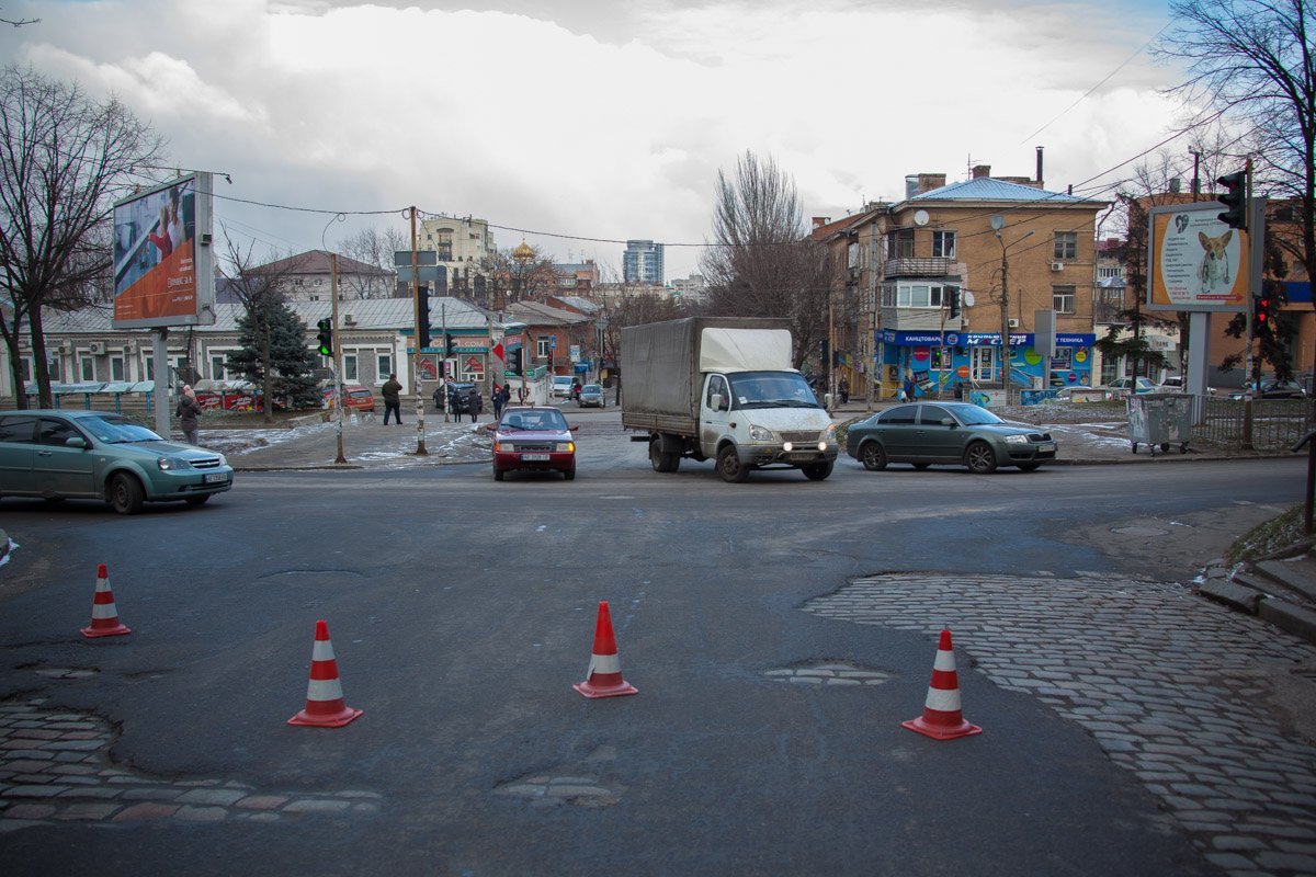 Дорога перекрыта