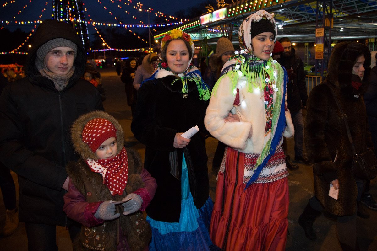 В Днепре отметили Щедрый Вечер В Днепре отметили Щедрый Вечер