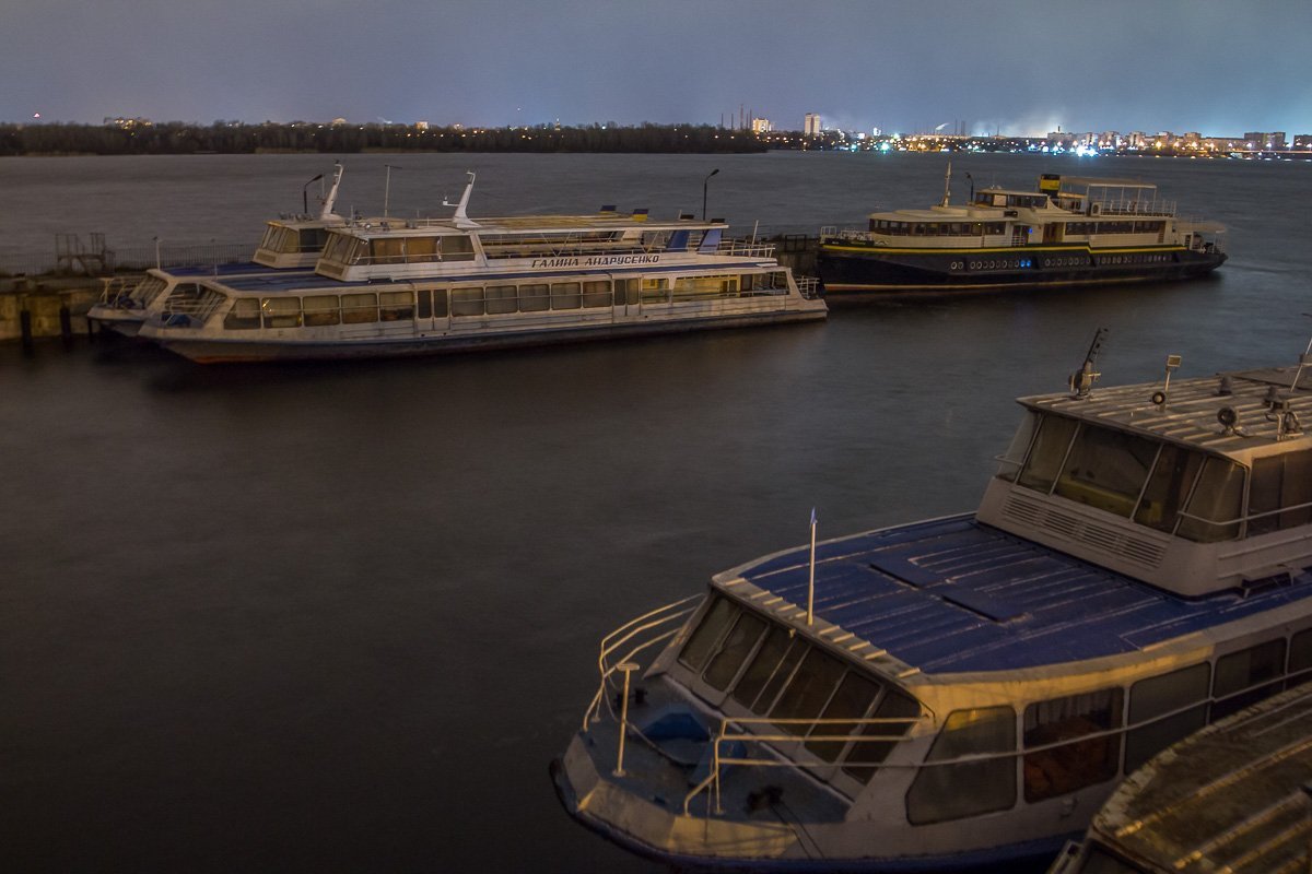 Красивый вид на Днепр Красивый вид на Днепр