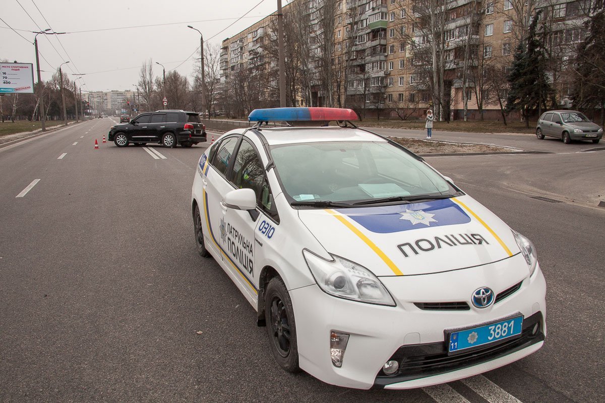 На месте работает патрульная полиция