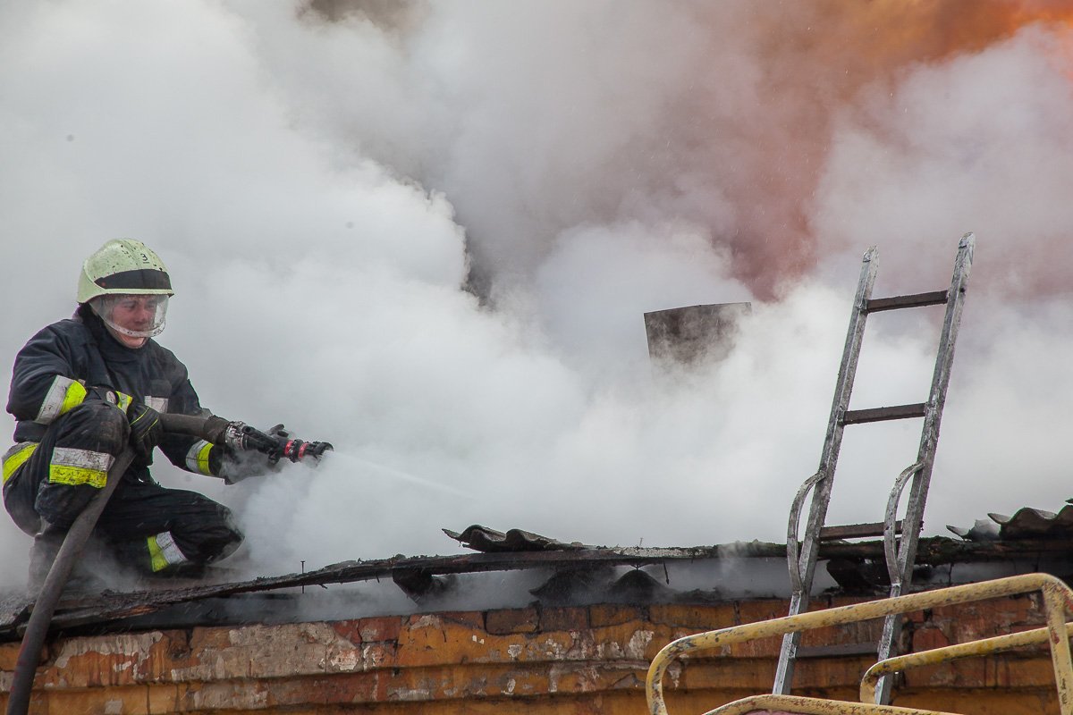 Потребовалось немало времени, чтобы потушить пожар