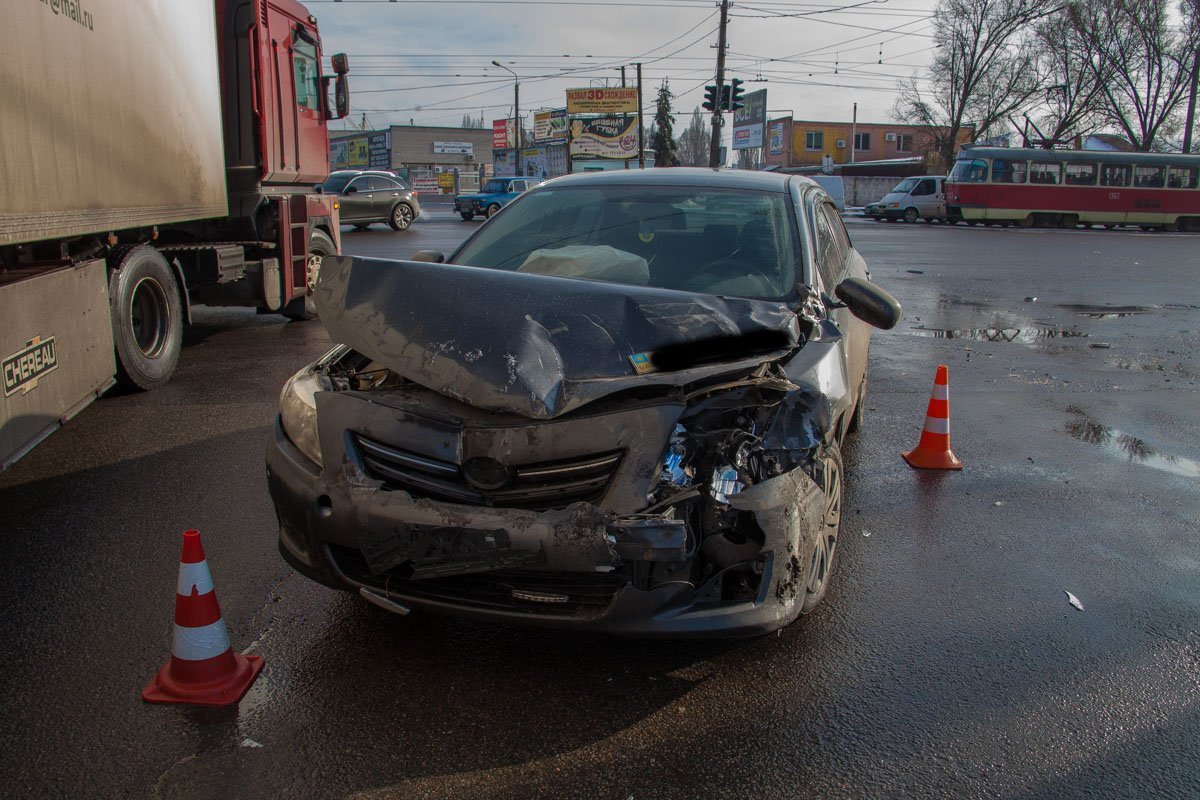 Образовалась пробка