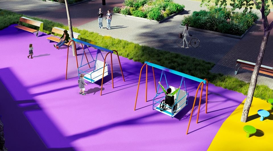 В парке будет стопроцентная доступность для маломобильных людей