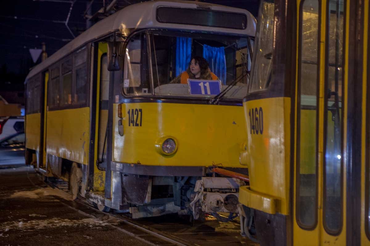 Никто из пассажиров трамвая не пострадал