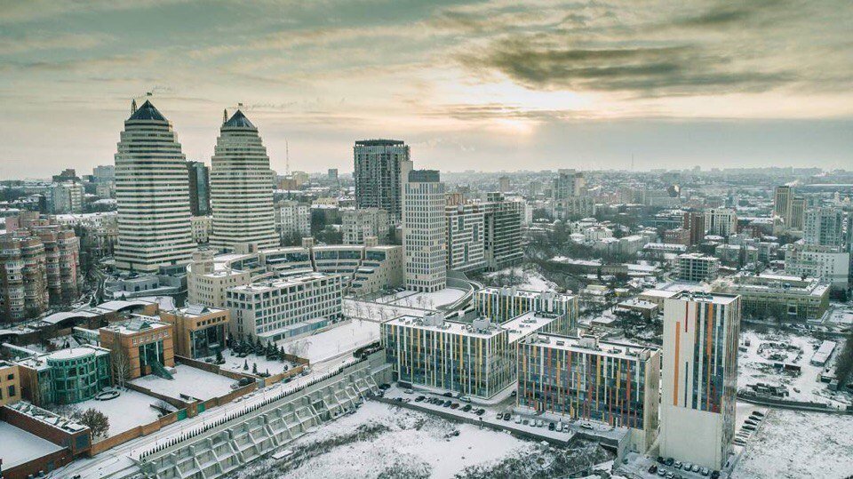 С высоты птичьего полета. Фото: andriylisenko_dp