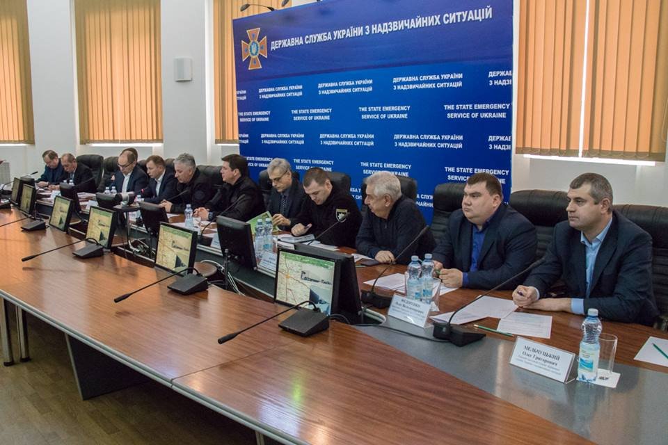 Заместитель главы Днепровской ОДА Николай Кужман доложил о том, как в области будут бороться с непогодой