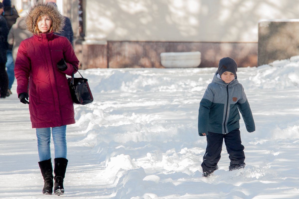 Счастье - слышать скрип снега под ногами