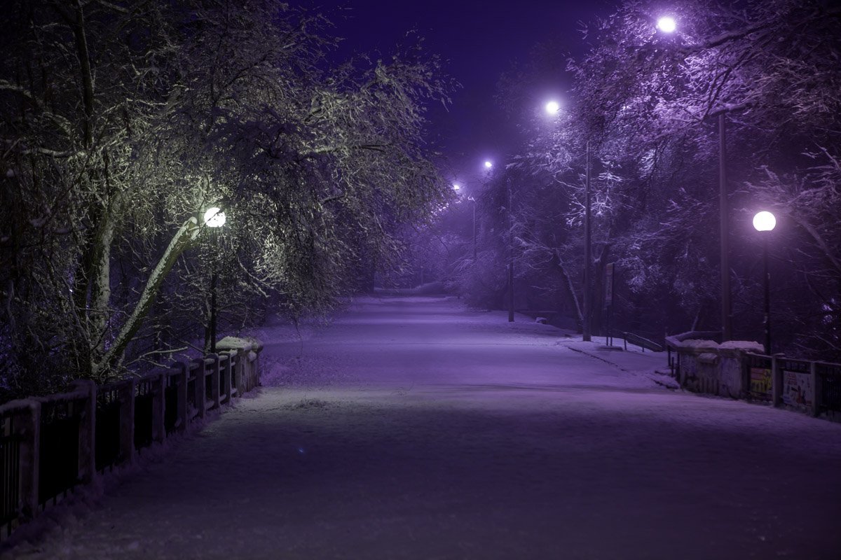 Волшебство ночных пейзажей