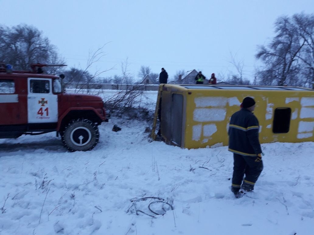 Авария произошлла на трассе Днепр - Николаев