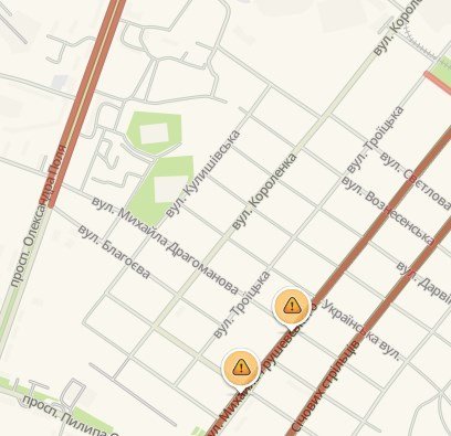 В этой части города ничто не препятствует движению автомобилистов В этой части города ничто не препятствует движению автомобилистов