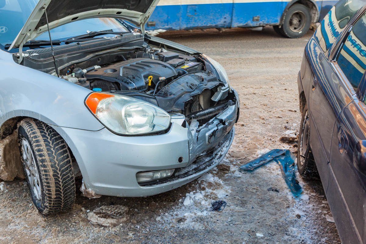 В результате аварии никто не пострадал