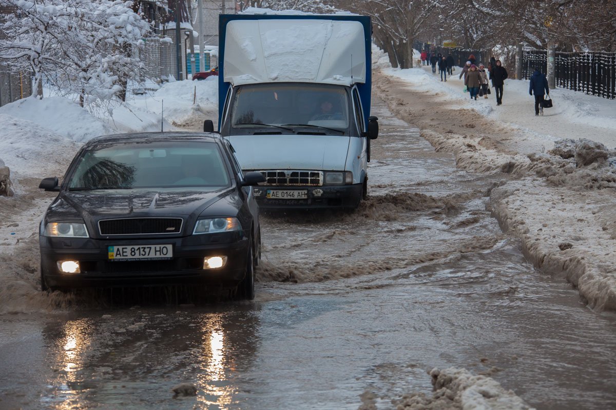 Трудно было проехать даже на «Газели» Трудно было проехать даже на «Газели»