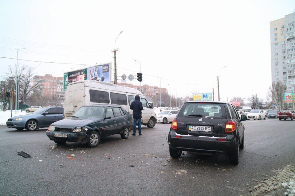 В результате аварии никто не пострадал