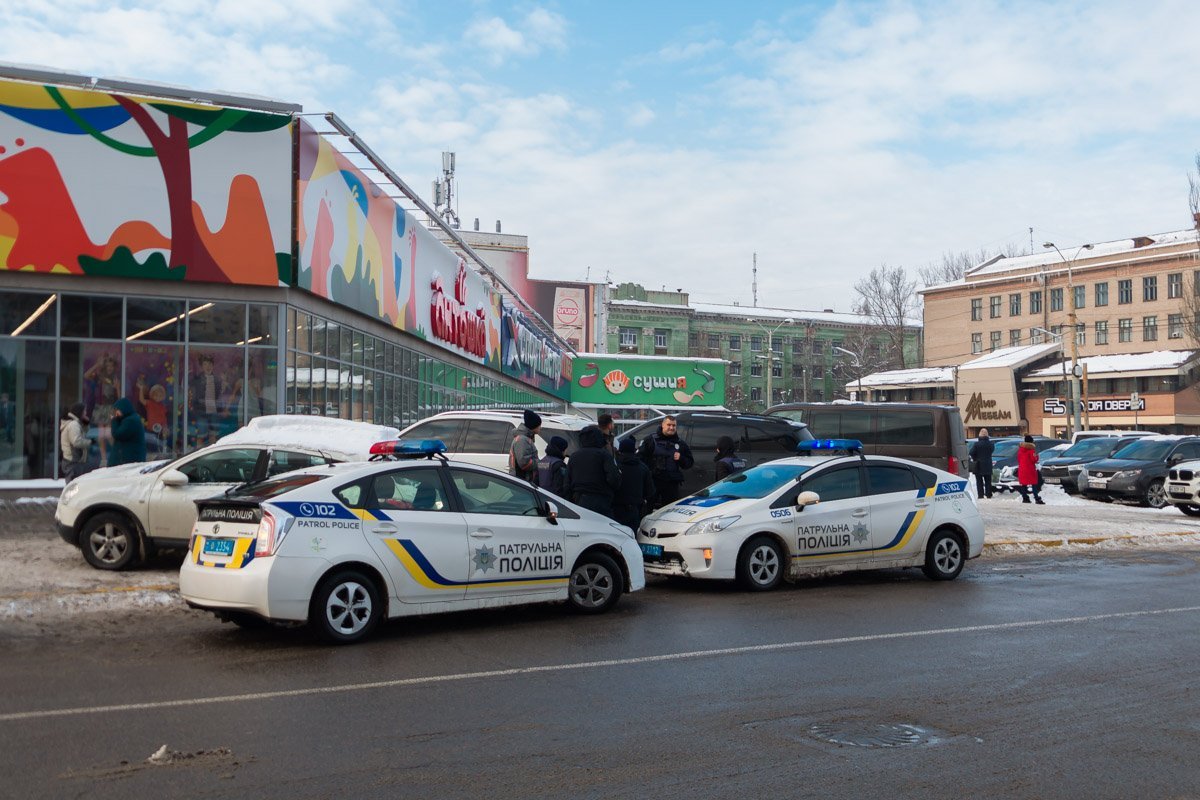 На месте работает Патрульная полиция