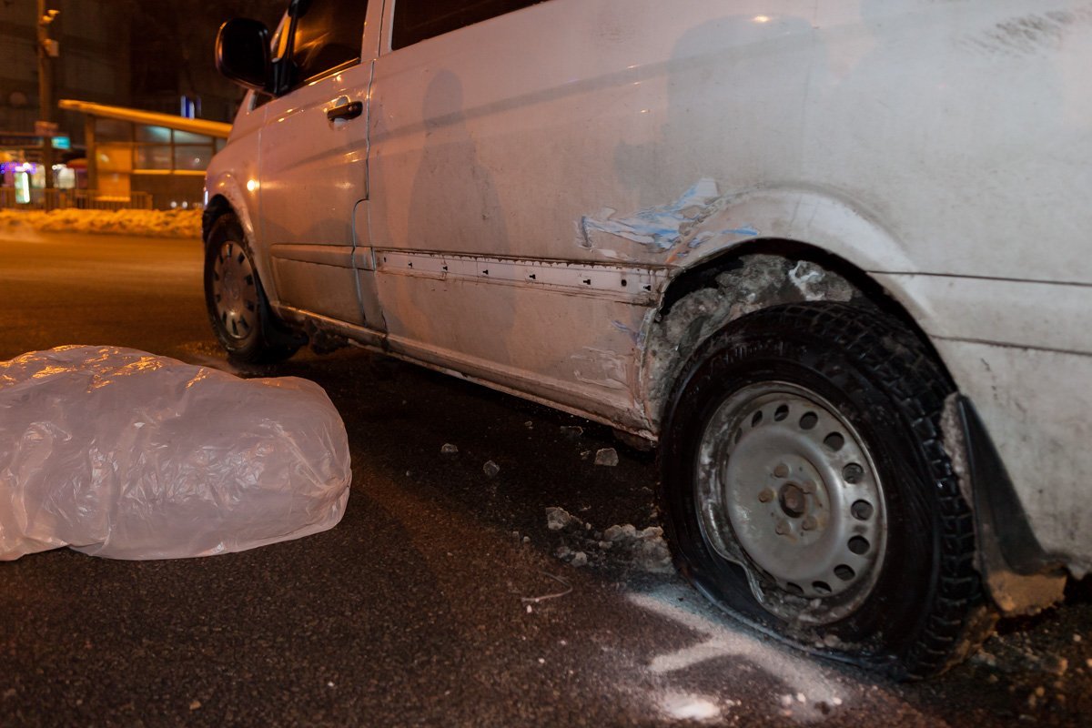 Повреждения Mercedes Vito