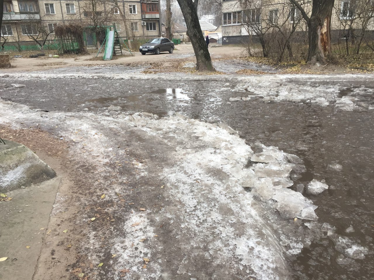 Суровая зима 