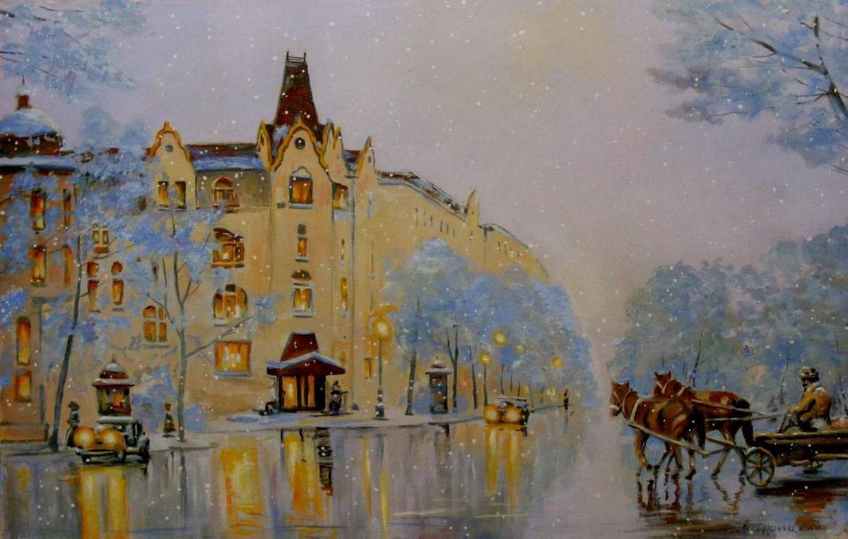 Как художники изображают Днепр в своих картинах 14