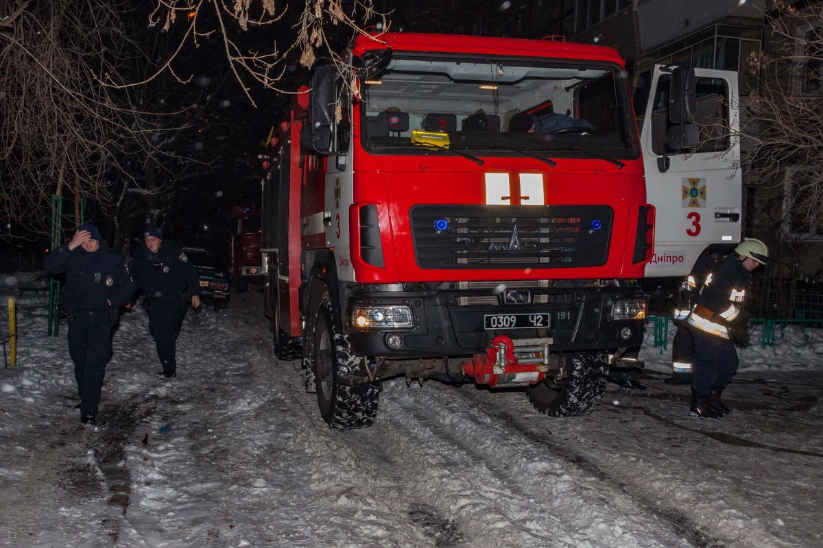 На месте работали ГСЧС и патрульная полиция