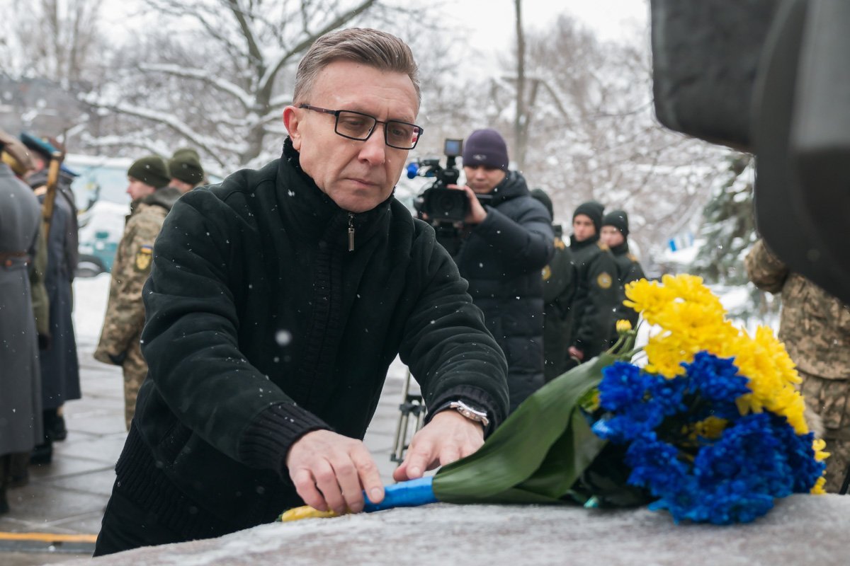 Церемонию посетил также заместитель мэра Александр Шикуленко Церемонию посетил также заместитель мэра Александр Шикуленко