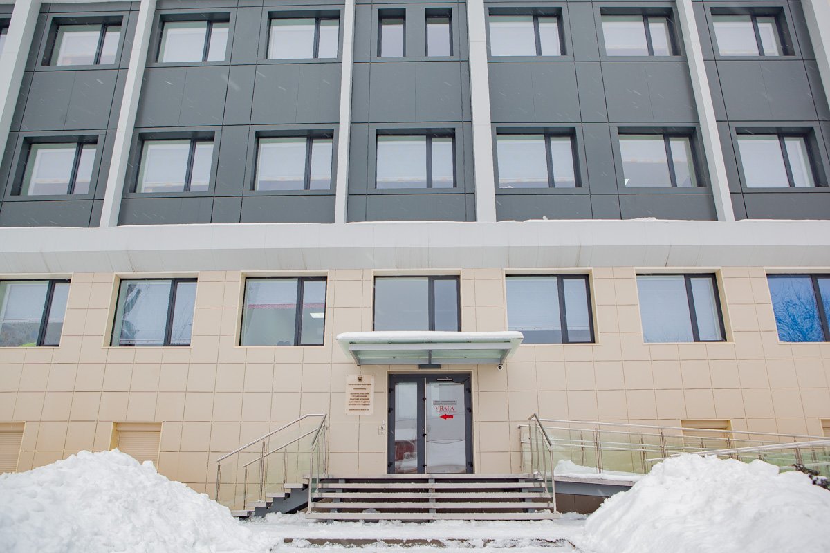 Новый педиатрический корпус центра матери и ребенка имени Руднева