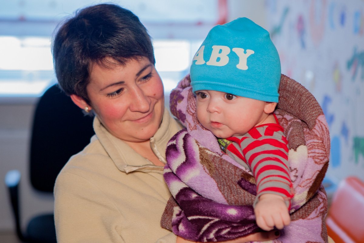 Маленькие пациенты отделения