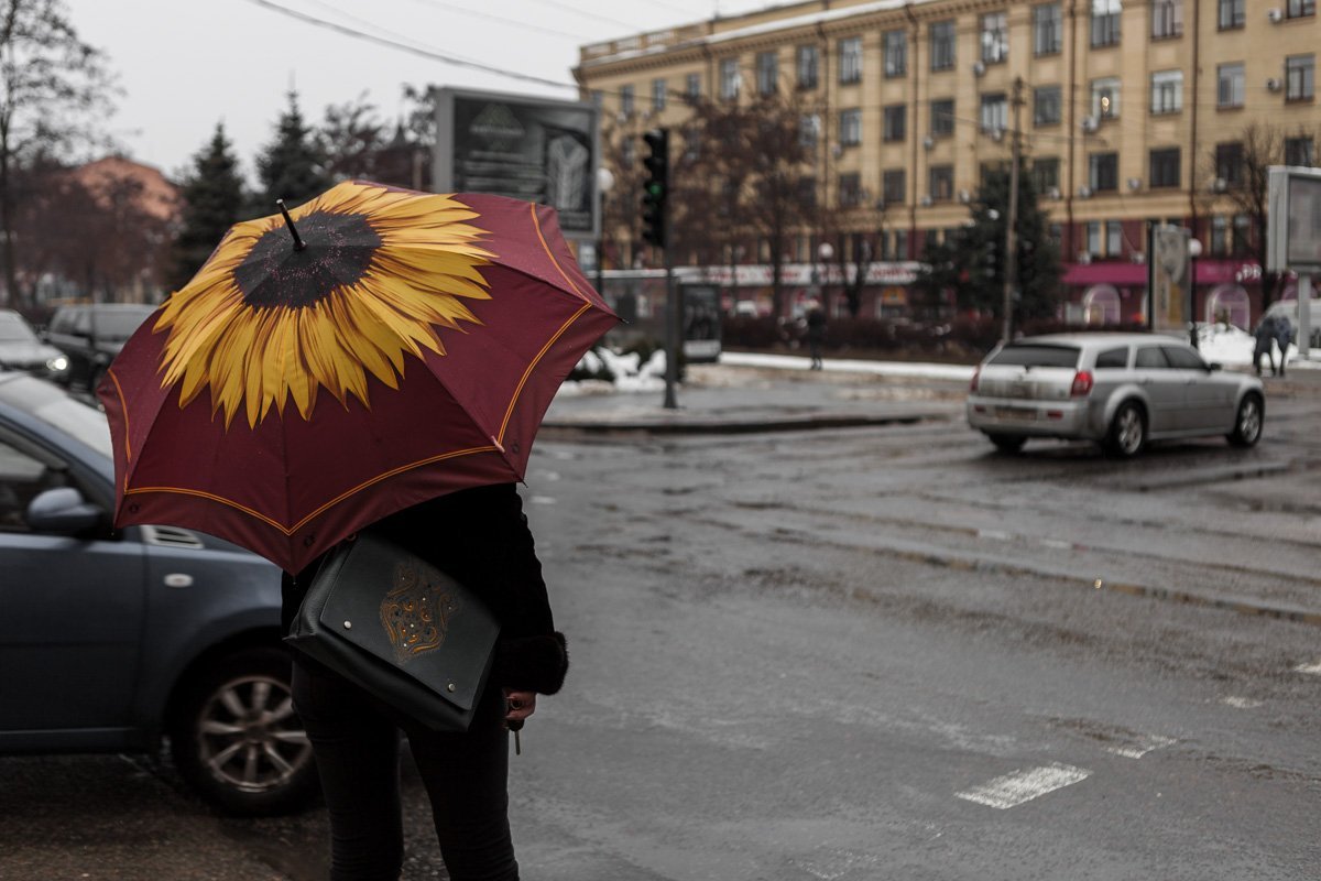 Хлопья снега заменил гадкий мелкий дождь Хлопья снега заменил гадкий мелкий дождь
