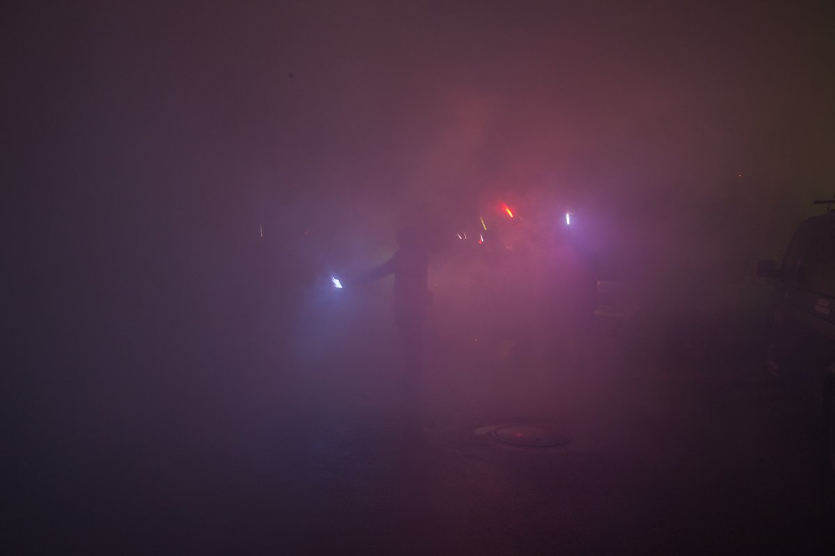 Отделение полиции увязло в дыму Отделение полиции увязло в дыму