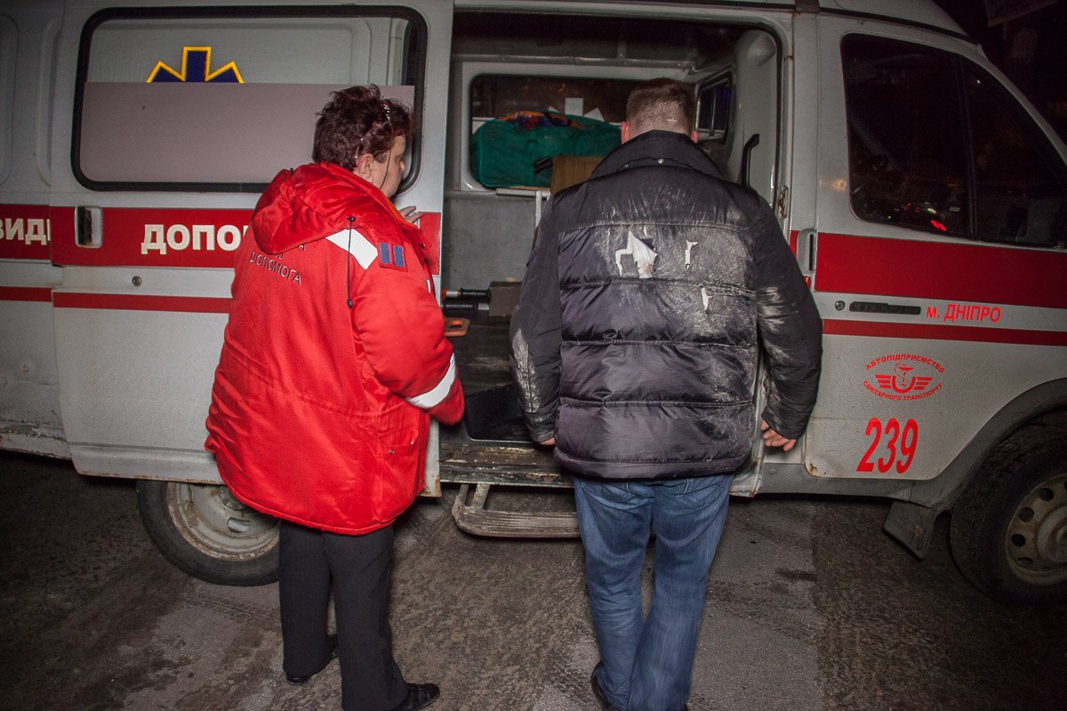 Повреждения пострадавшего