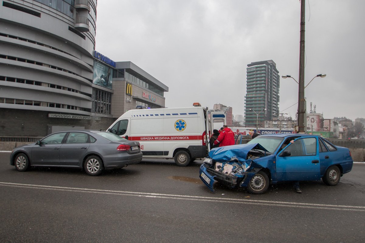 Пассажиры маршрутки не пострадали